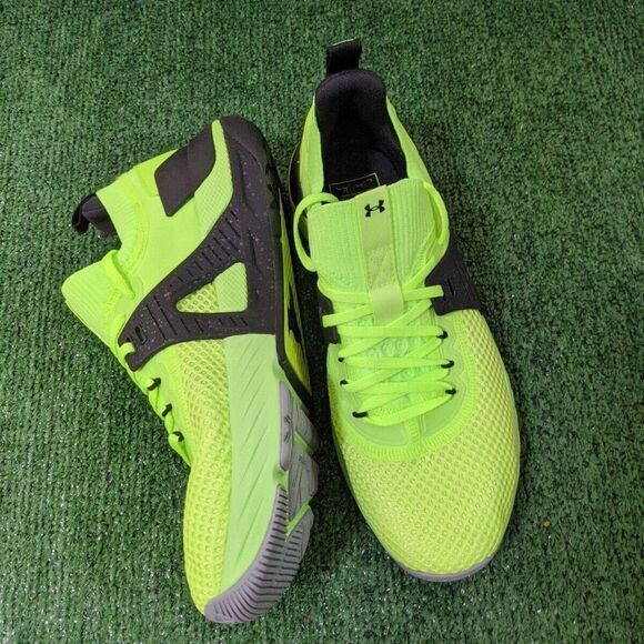 Under Armour Project Rock 4 Training Shoes Green 3023695-303 Men’s Size 11 - Picture 7 of 8